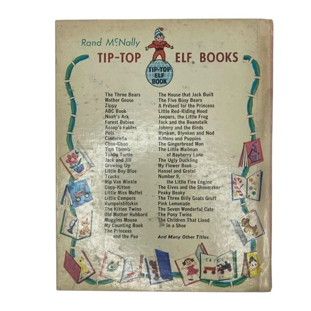 Vintage Children's book Goody A Mother Cat Story - Instription